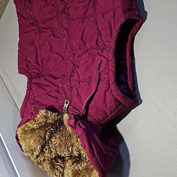 American Eagle medium purple zip up hooded vest jacket - Picture 8 of 8